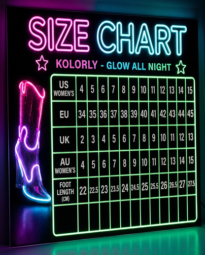 KOLORLY LED Glow Boots