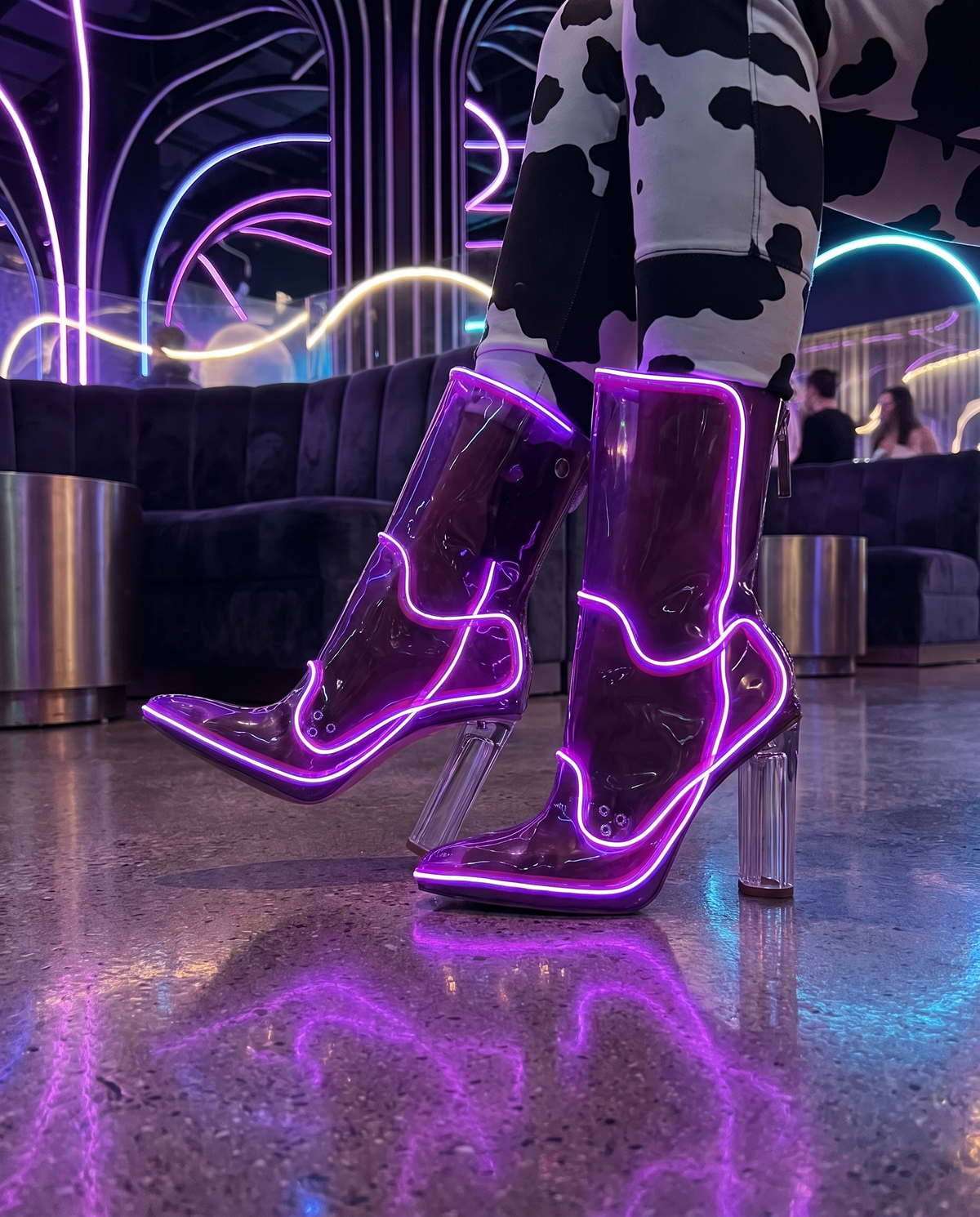 KOLORLY LED Glow Boots