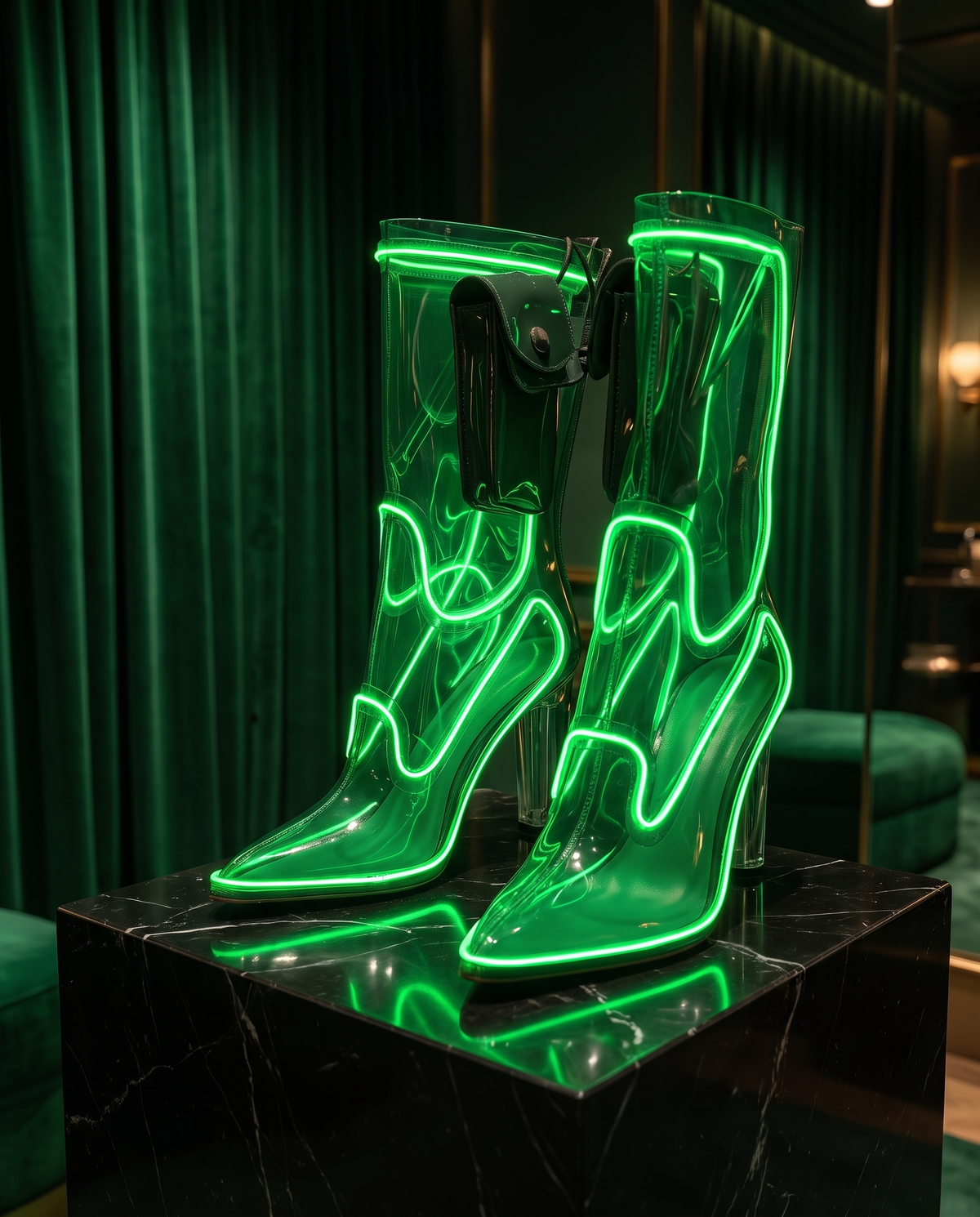 KOLORLY LED Glow Boots